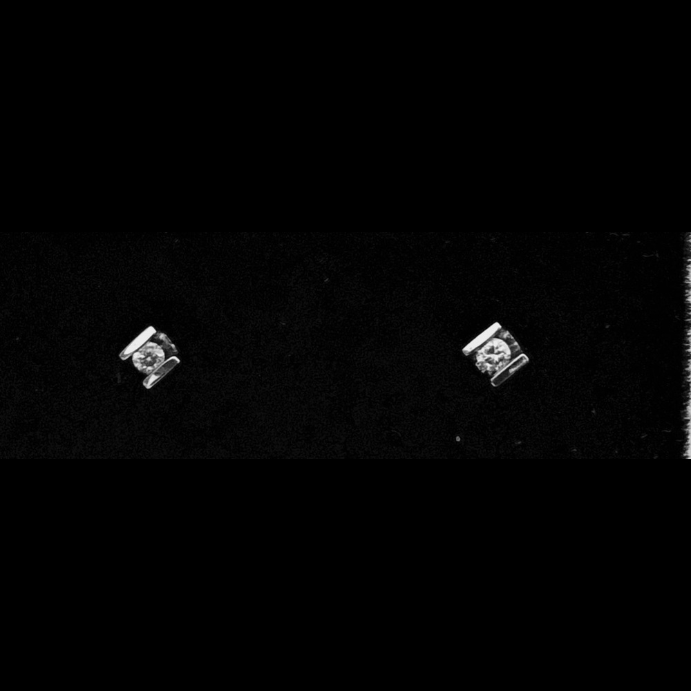 Floating Diamond Earrings